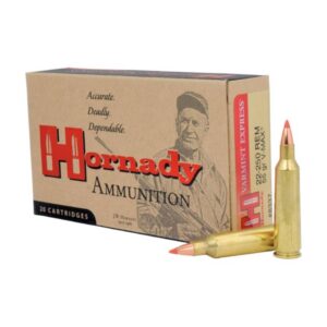 Munition Hornady 22-250 Rem 55 gr V-MAX Varmint Express 20 par boîte