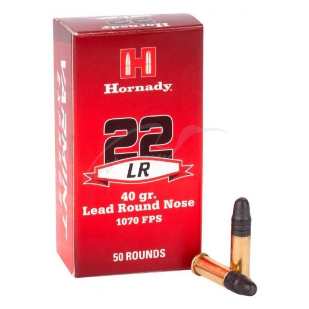 Munition Hornady 22 LR 40 gr 50 par boîte