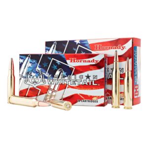 Munition Hornady 30-06 Springfield 180 gr SP American Whitetail 20 par boîte