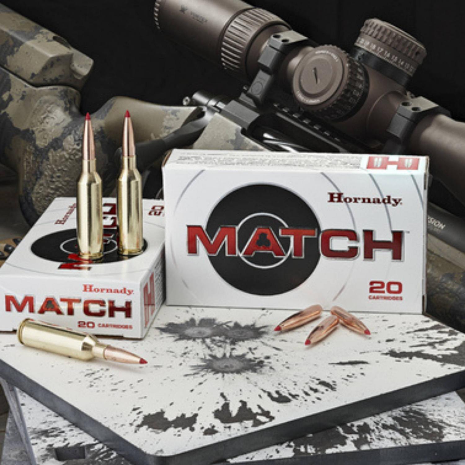 Munition Hornady 300 PRC 225 gr ELD Match 20 par boîte