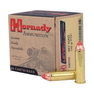 Munition Hornady 357 Mag 140 gr FTX 25 par boîte