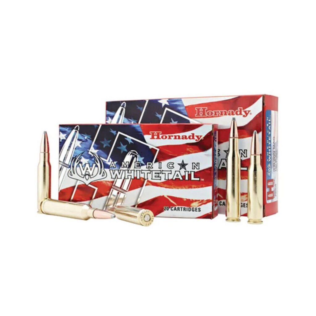 Munition Hornady American Whitetail 270 Win 140 gr InterLock 20 par boîte