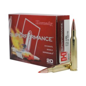 Munition Hornady Cal .270 Win 130 gr SST Boîte de 20