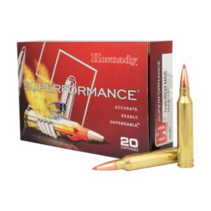 Munition Hornady Custom 7mm Rem Mag 154 gr SST Boîte de 20