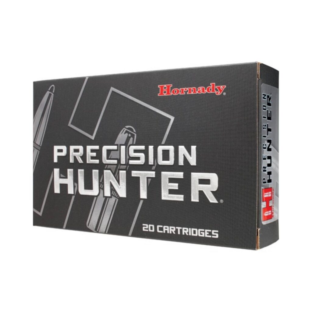 Munition Hornady Precision Hunter 6.5 Creedmoor 143 gr ELD-X 20 par boîte