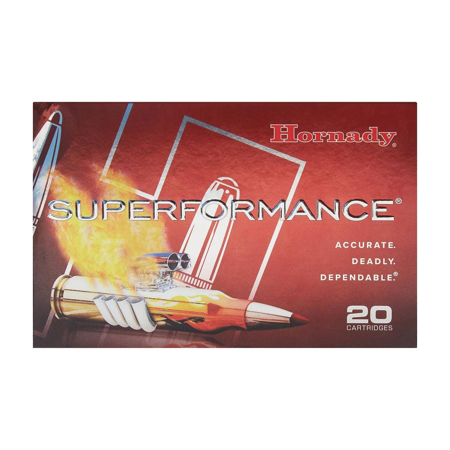 Munition Hornady Superformance 30-06 Springfield 165 gr SST 20 par boîte