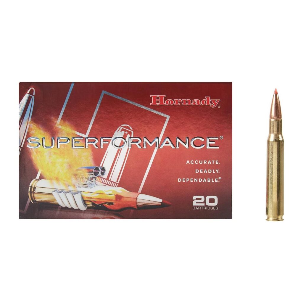 Munition Hornady Superformance 30-06 Springfield 165 gr SST 20 par boîte