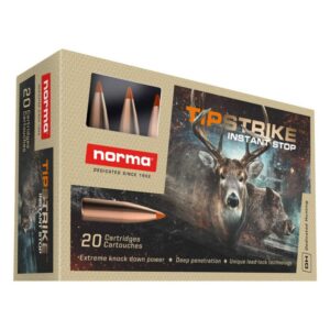 Munition Norma Tipstrike 7mm Rem Mag 160 gr 20 par boîte