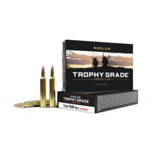 Munition Nosler Trophy Grade 7mm Rem Ultra Mag 160 gr AccuBond Paquet de 20