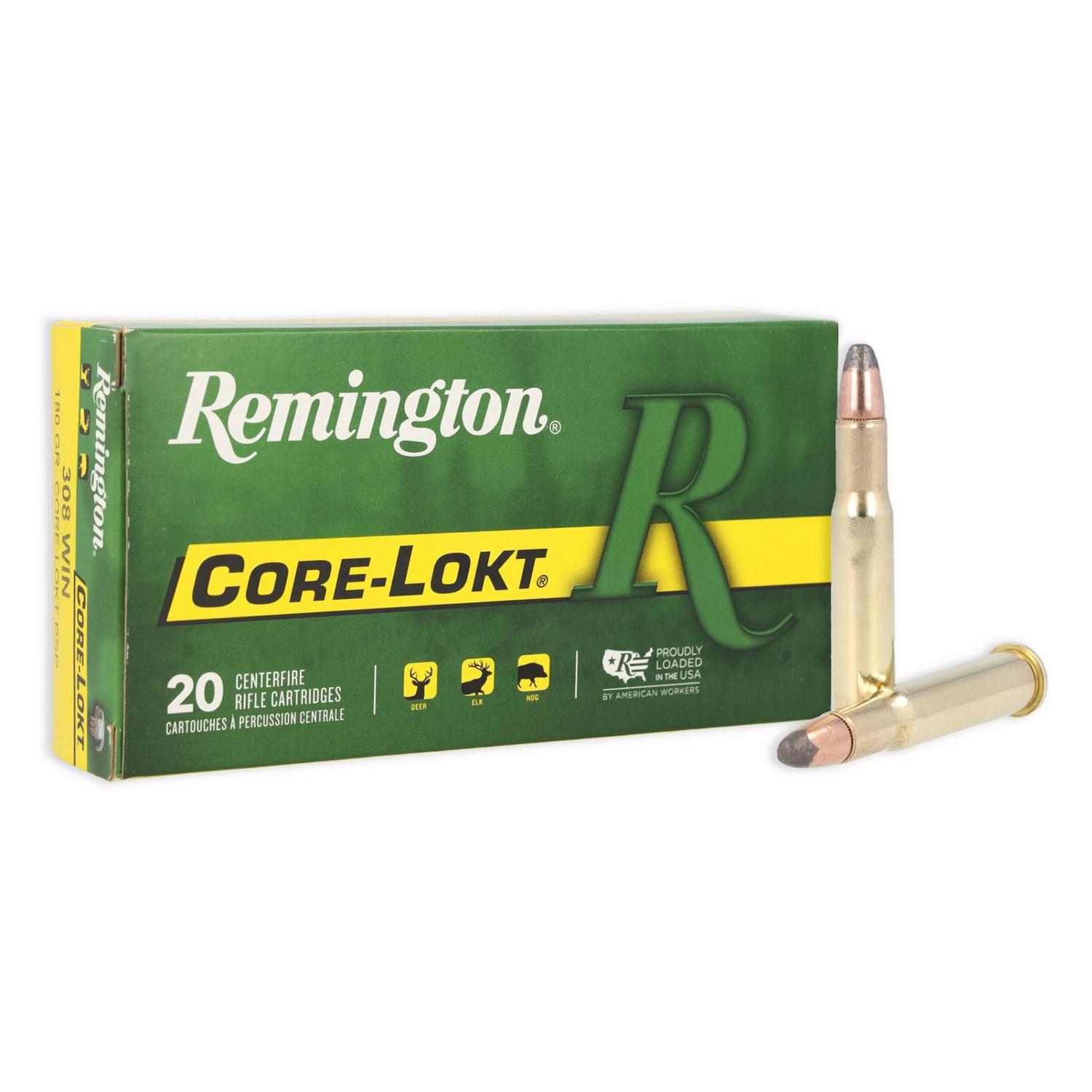 Munition Remington Core-Lokt 30-30 Win 150 gr 20 par boƮte