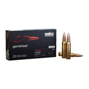 Munition SAKO GAMEHEAD 270 WIN 130GR SOFT POINT 20 par boîte