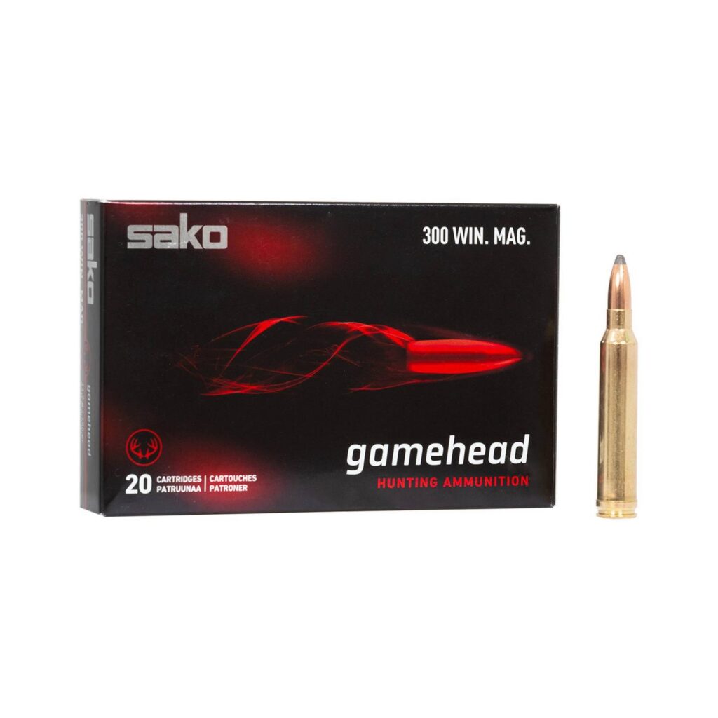 Munition SAKO Gamehead 300 Win Mag 180 gr 20 par boîte