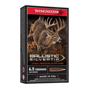 Munition Winchester Ballistic Silvertip 6.5 Creedmoor 140 gr 20 par boîte