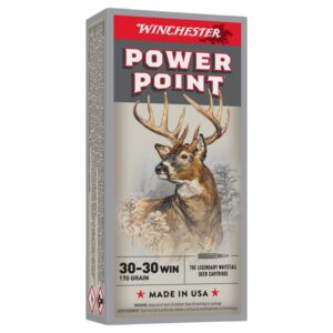 Munition Winchester Power-Point .30-30 Win 170 gr 20 par boîte