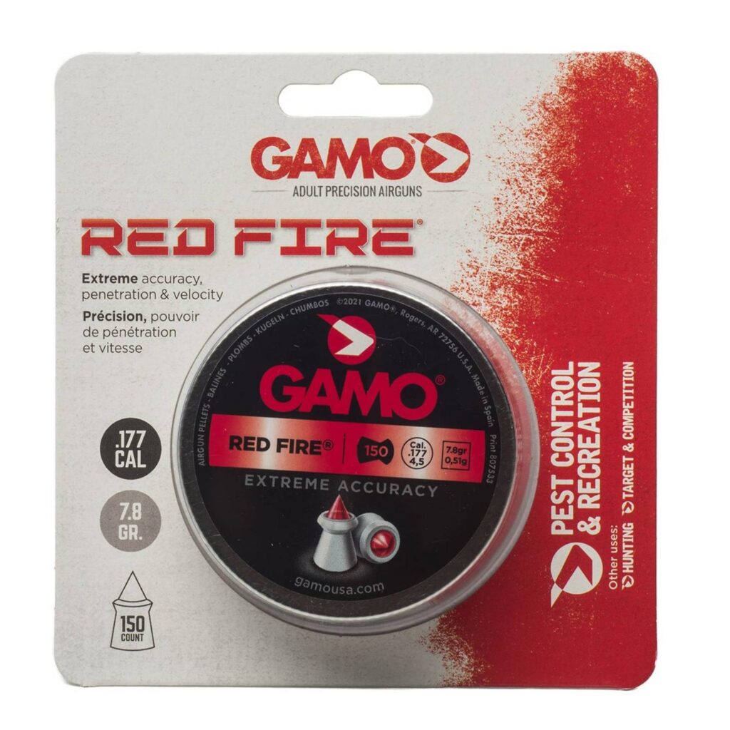 Plombs GAMO Red Fire .177 7.8gr 150 par boîte