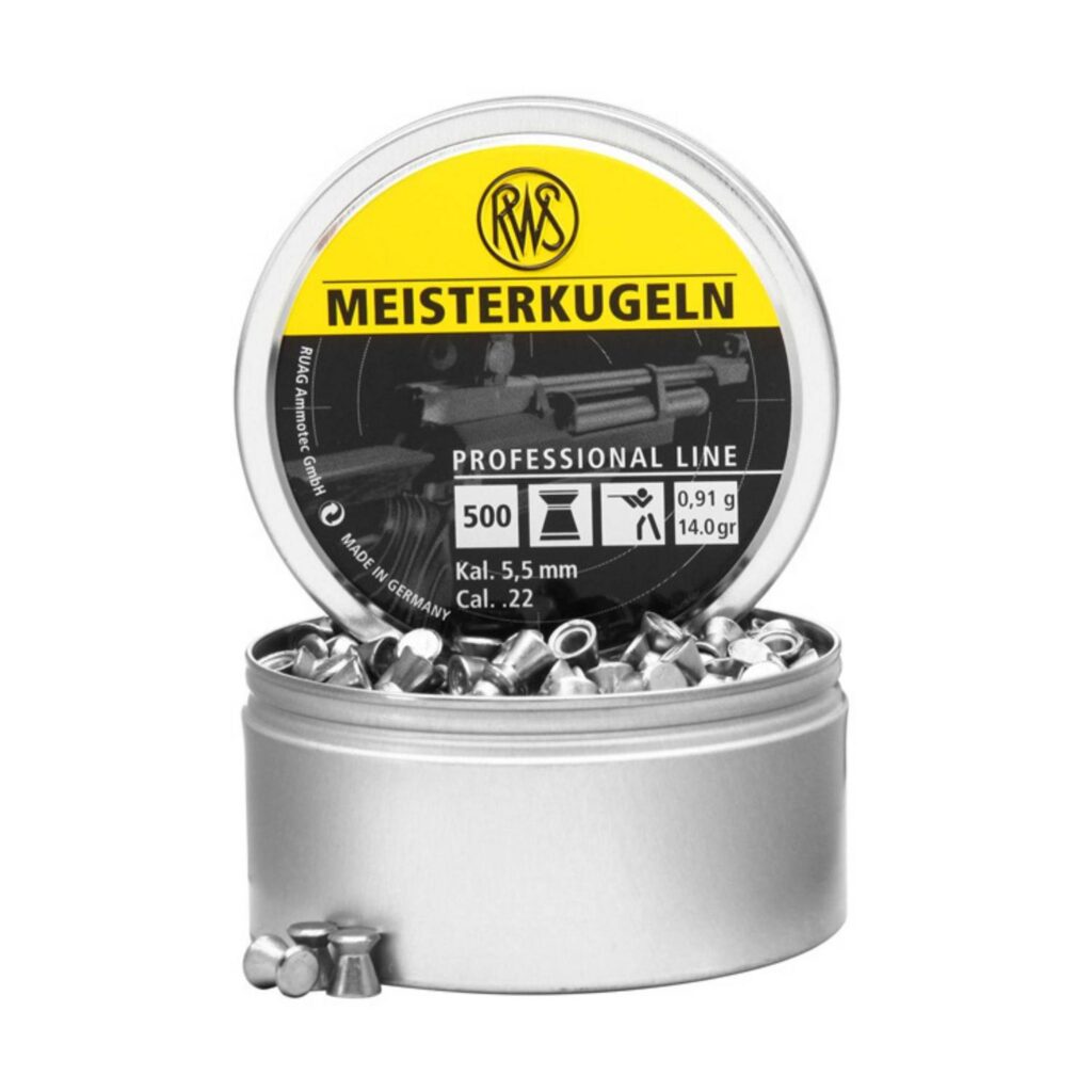 Plombs RWS .22 Meisterkugeln 500 par boîte