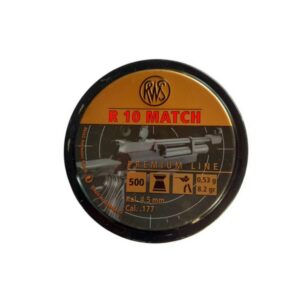 Plombs RWS R10 Match .177 8.2 gr 500 par boîte