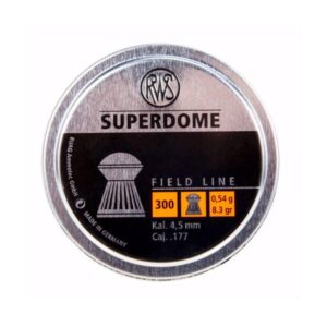Plombs RWS Superdome .177cal 8.3gr 300 par boîte