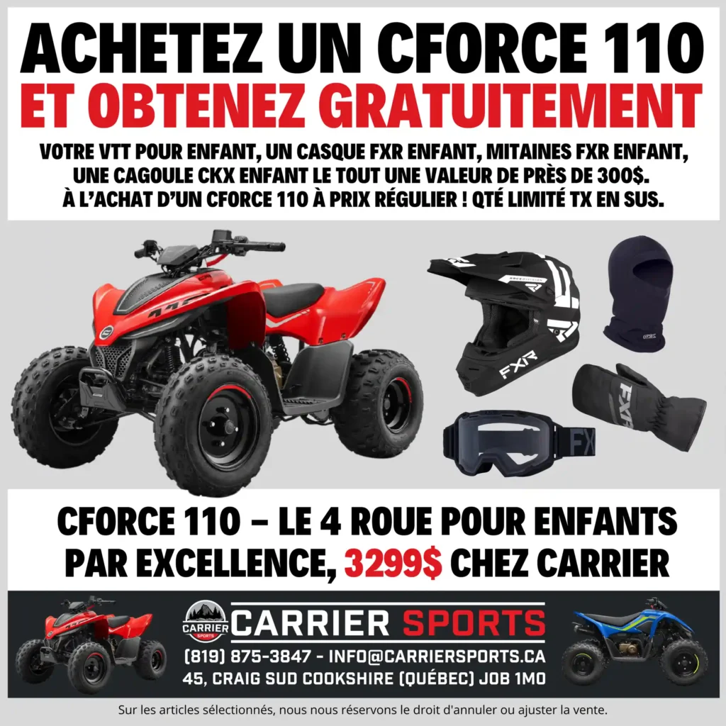 CFORCE 110 CLASSIC - ROUGE - 2026