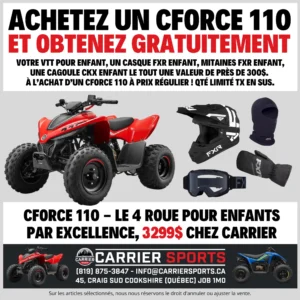 CFORCE 110 CLASSIC - ROUGE - 2026