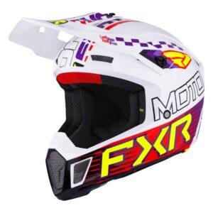 FXR – CASQUE CLUTCH RACE DIV MX - BLANC