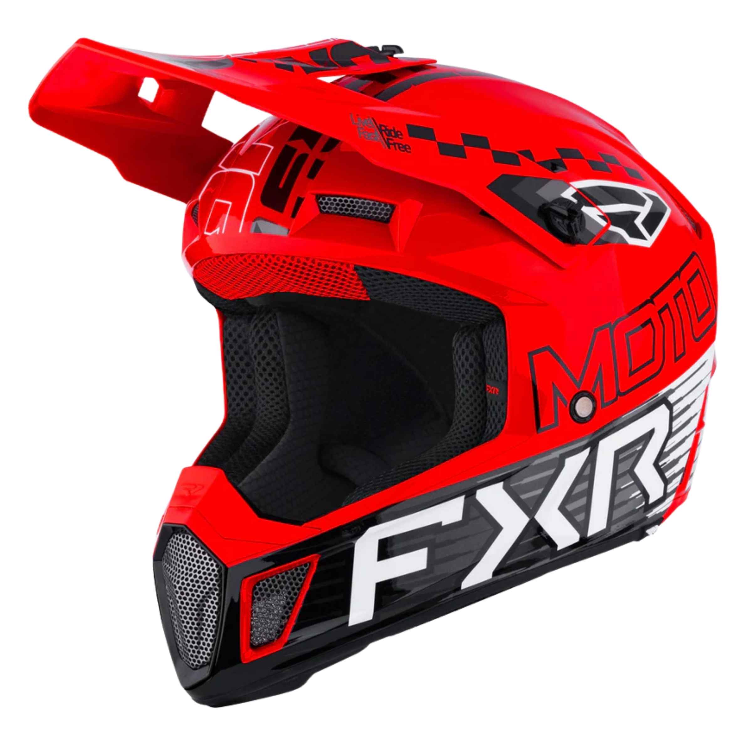 FXR – CASQUE CLUTCH RACE DIV MX - ROUGE-1
