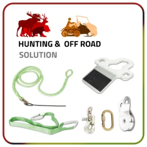 Portable Winch - La solution Chasse & Hors Route