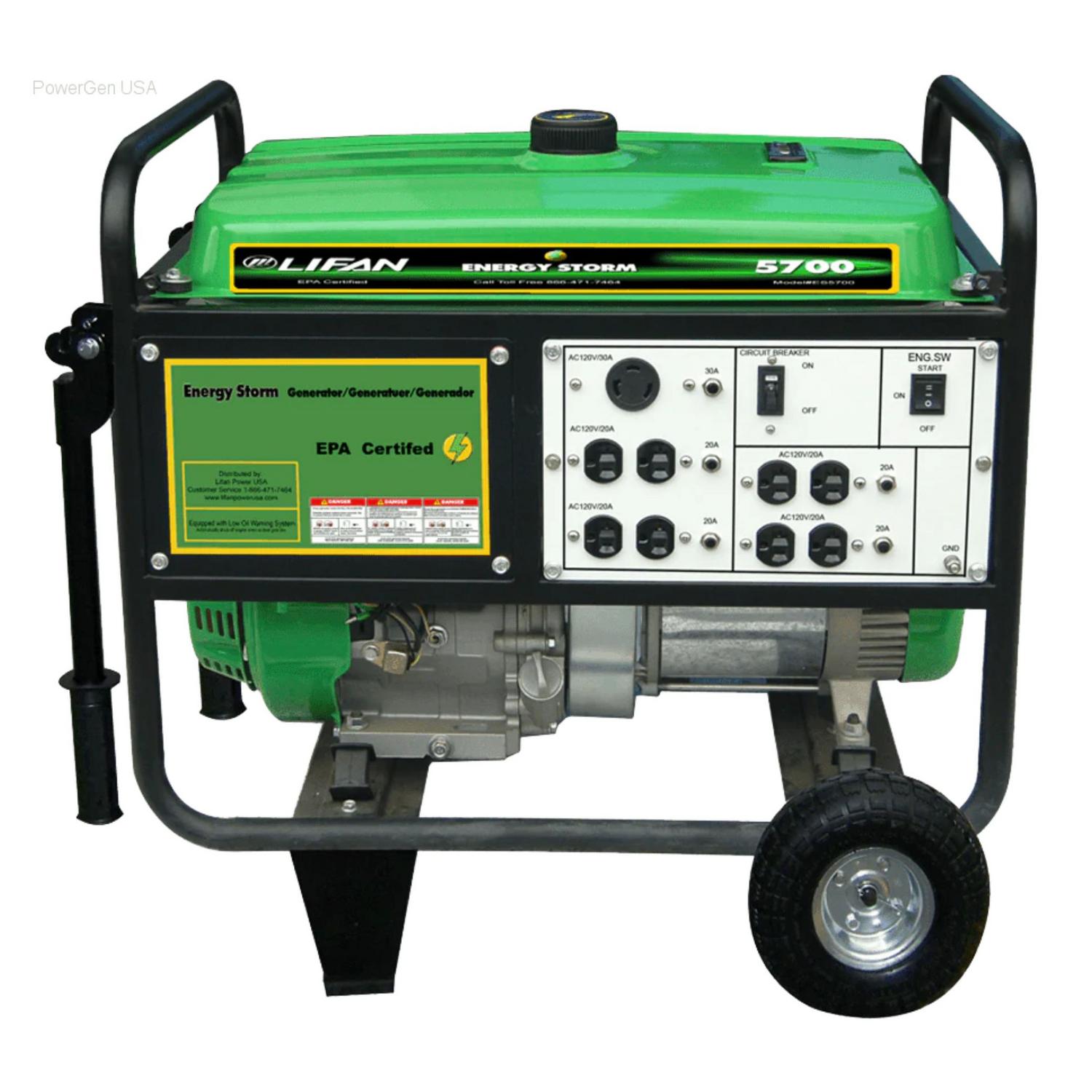 Lifan G6500 IOE Génératrice à onduleur 5500 W