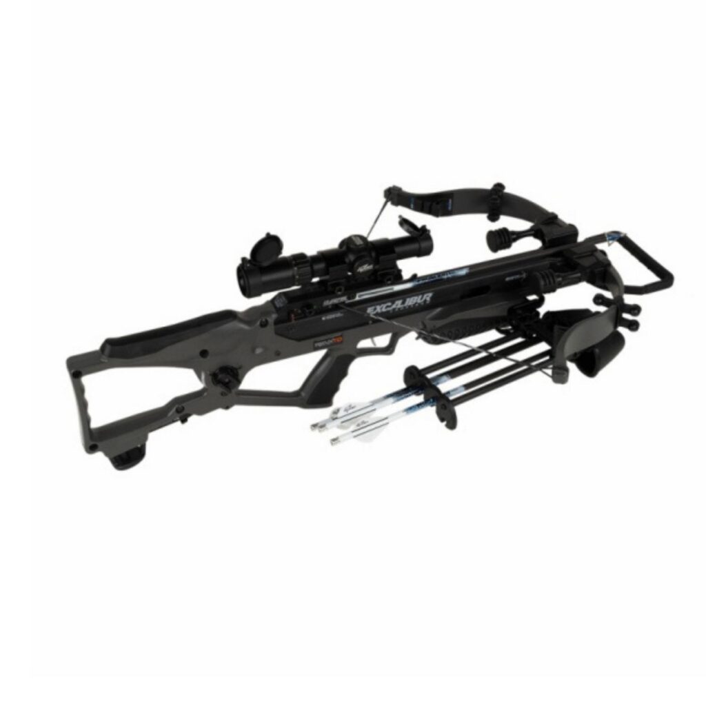 Arbalète Excalibur REV-X TD 400FPS PACKAGE STEALTH GREY W SOFT CASE