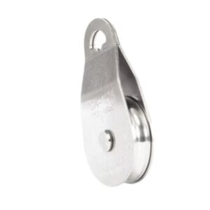 PCA Poulie à côtés oscillants acier inox 76 mm