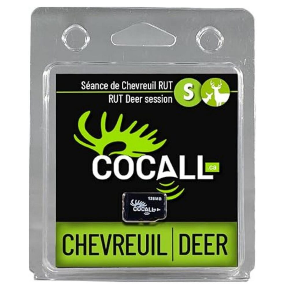Accessoire de chasse Cocall Carte de son cerf de Virginie