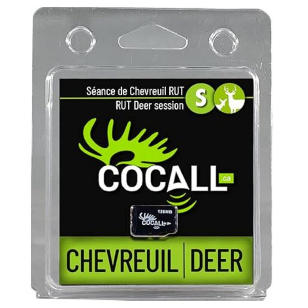 Accessoire de chasse Cocall Carte de son cerf de Virginie
