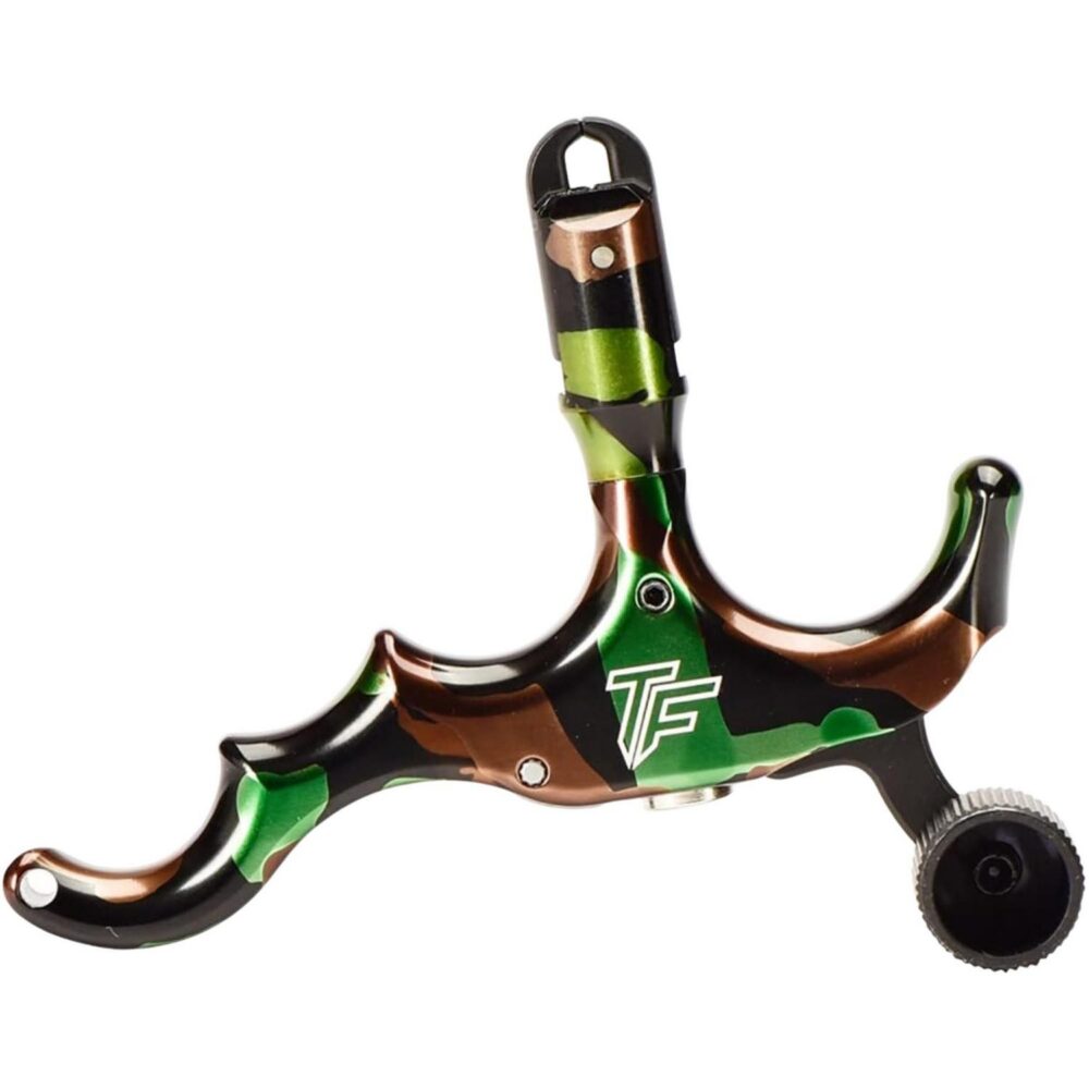 Arc à poulies Tru-Fire EDGE 4 FINGER HANDLE RELEASE CAMO