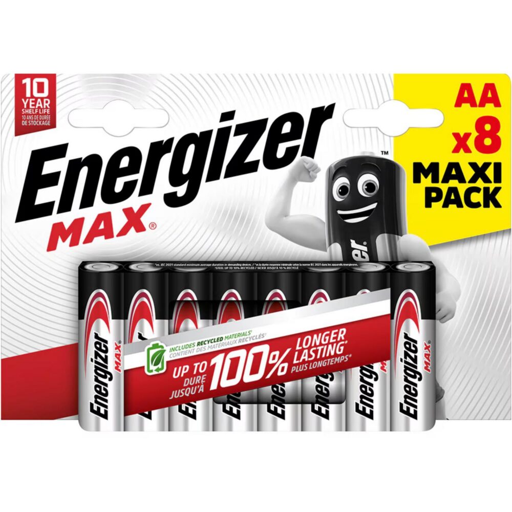 Batterie Energizer AA(8)
