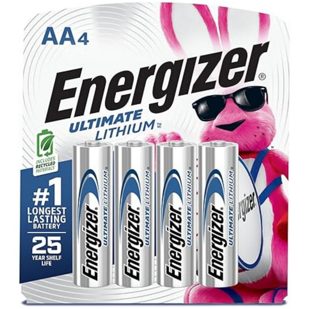 Batterie Energizer Ultimate Lithium AA paquet de 4