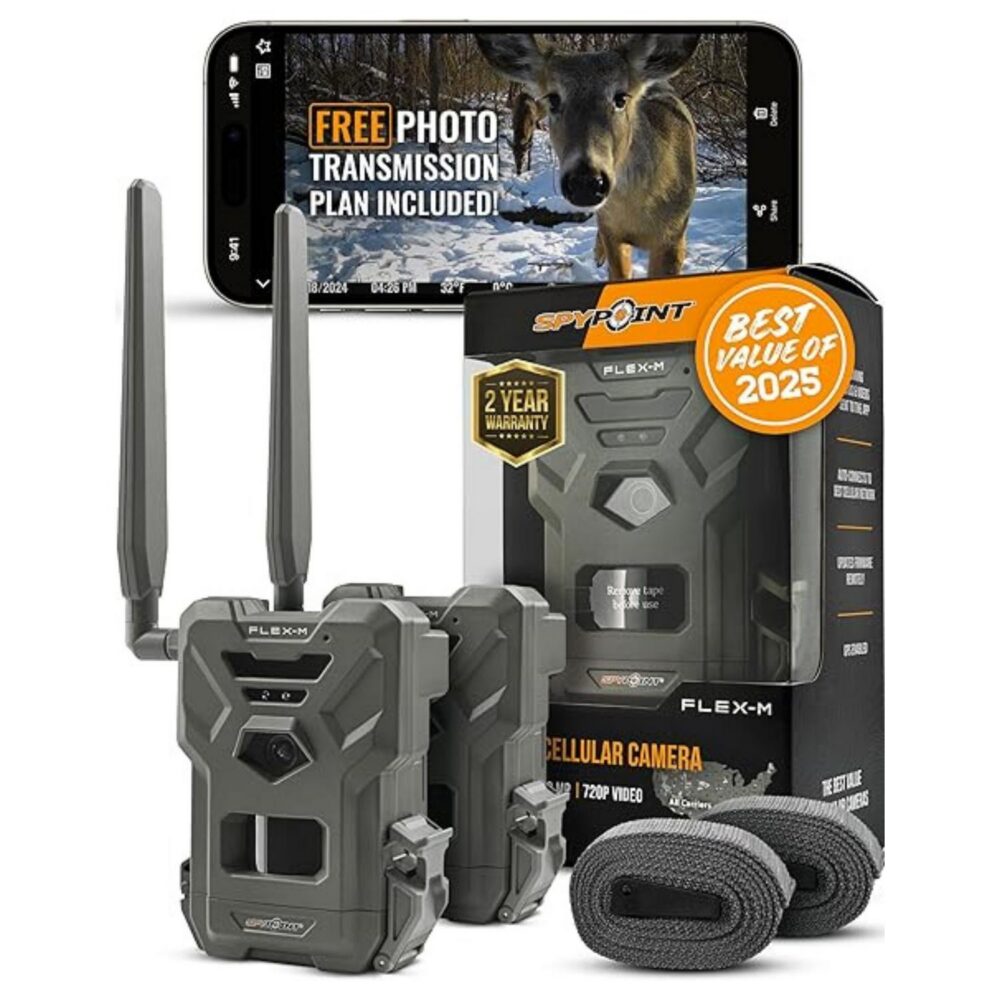Caméra de chasse SPYPOINT FLEX-M Pack 2
