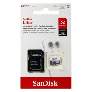 Carte mémoire SanDisk SDHC Ultra 32GB 120MB/S C10