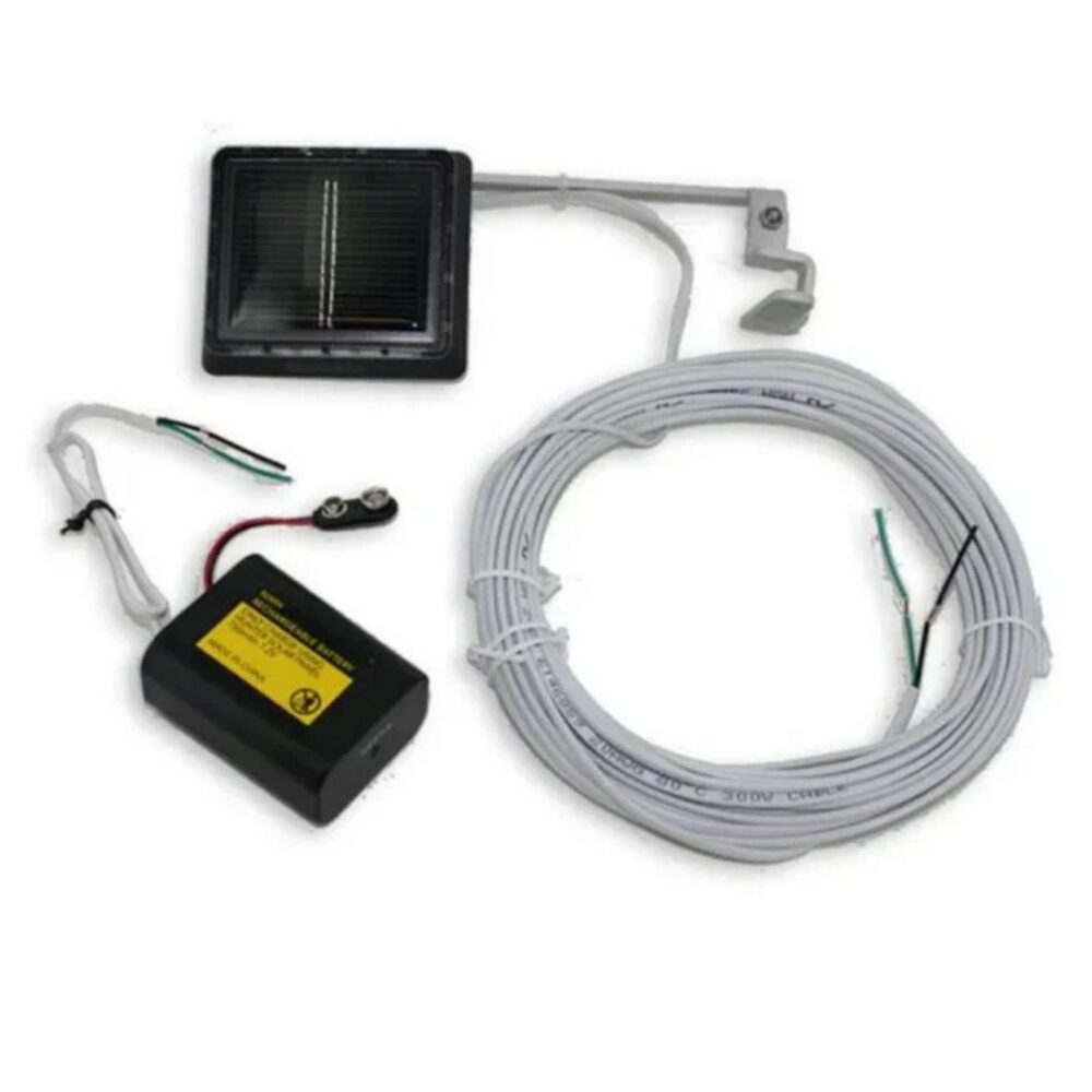 Panneau solaire HUNTNUH Kit solaire HD 8W 6V et 12V préprogrammé