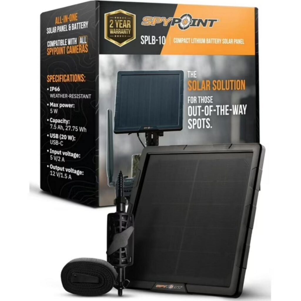 Panneau solaire SPYPOINT SPLB-10 compact