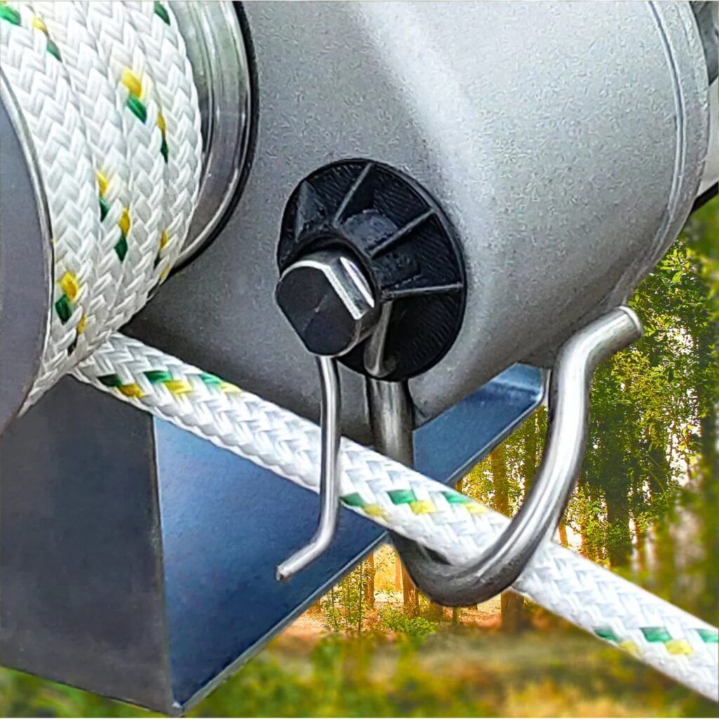 Portable Winch PCA-1160 Crochet d’entrée avec tige de tension