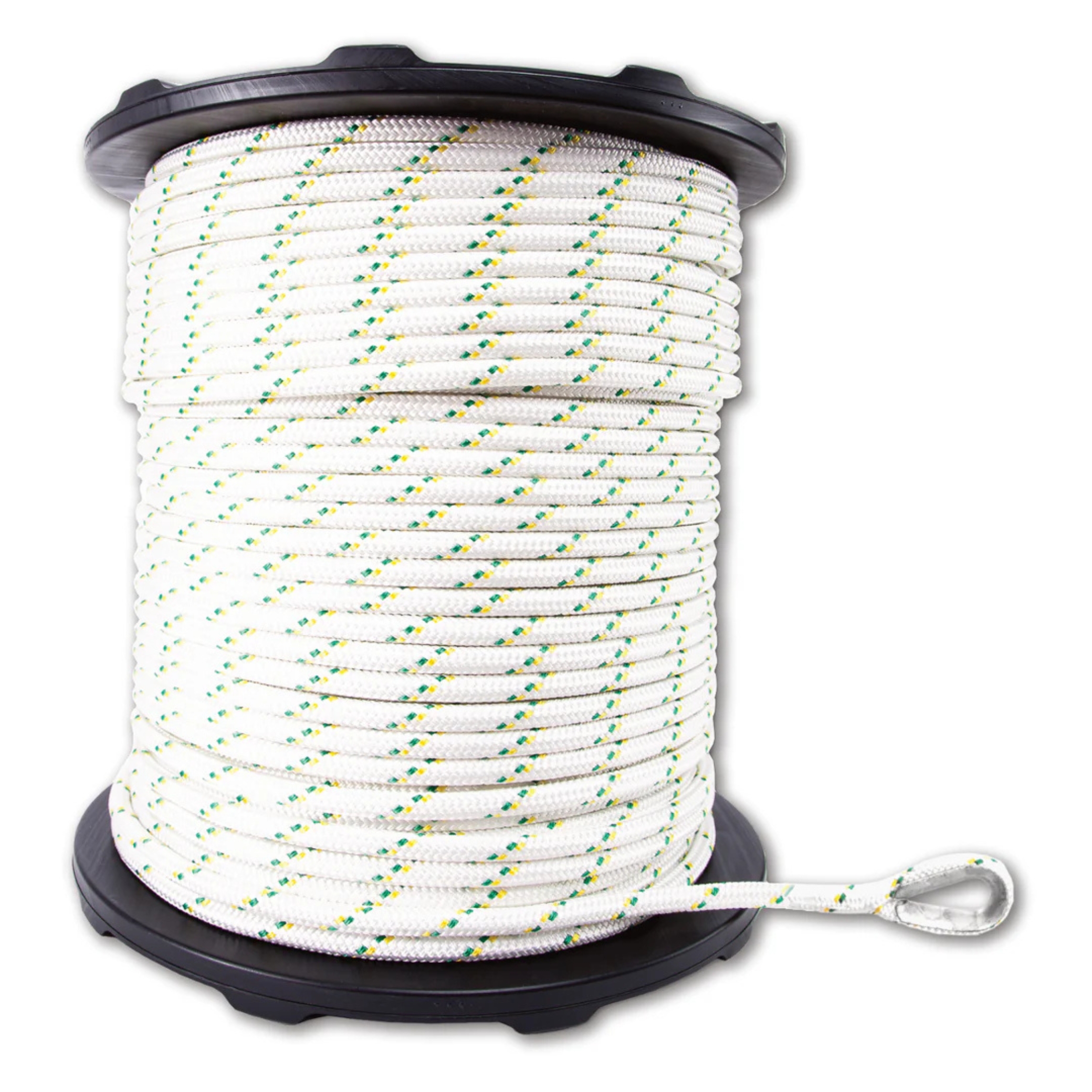 Portable Winch PCA-1218M2ESC Corde en polyester double tresse 12 mm x 300 m avec épissures et cosses