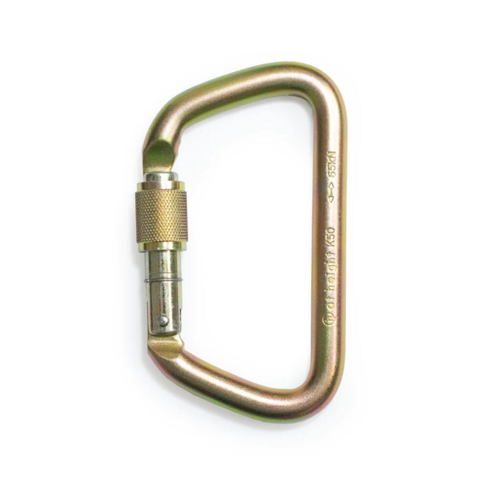 Portable Winch PCA-1703 Mousqueton verrouillable en acier 65 kN