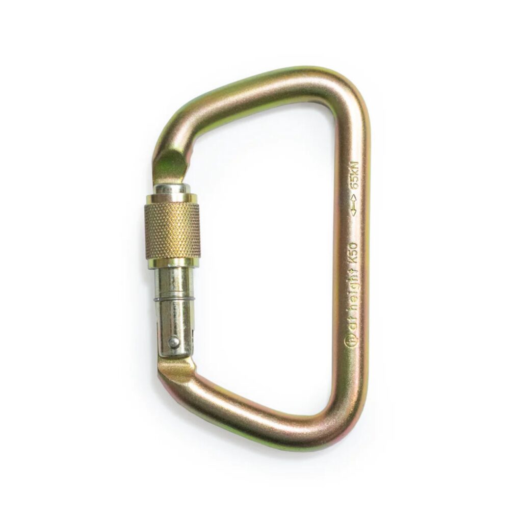 Portable Winch PCA-1703 Mousqueton verrouillable en acier 65 kN