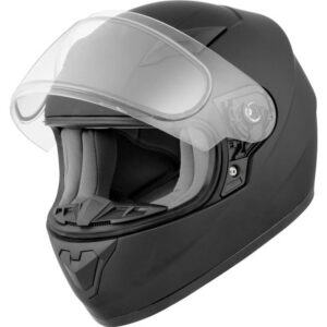 CKX – CASQUE RR519Y – NOIR MAT ENFANT