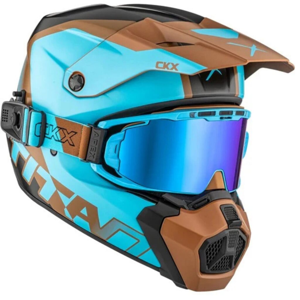 CKX – CASQUE TITAN AMS NUNAVUT ROUGE MAT – LARGE