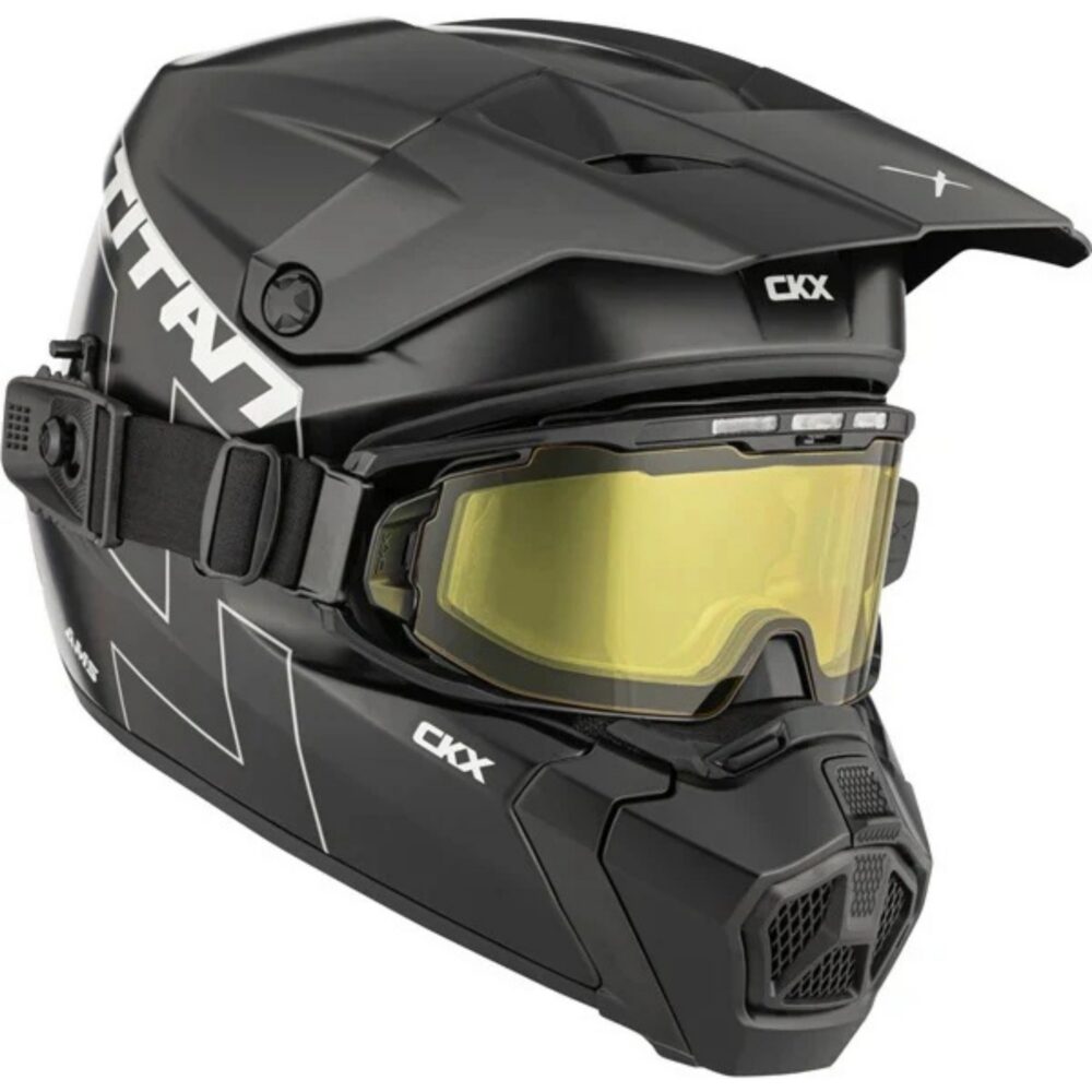 CKX – CASQUE TITAN AMS SOLID NOIR MAT – XL