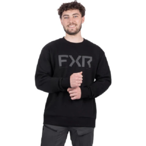 FXR Cotton Crewneck Sweatshirt Black