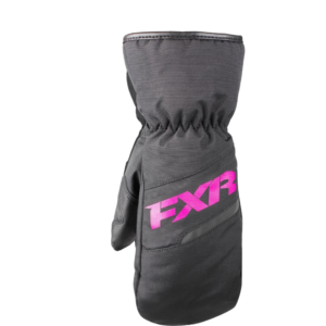 FXR Youth Octane Mitts Black/Fuchsia