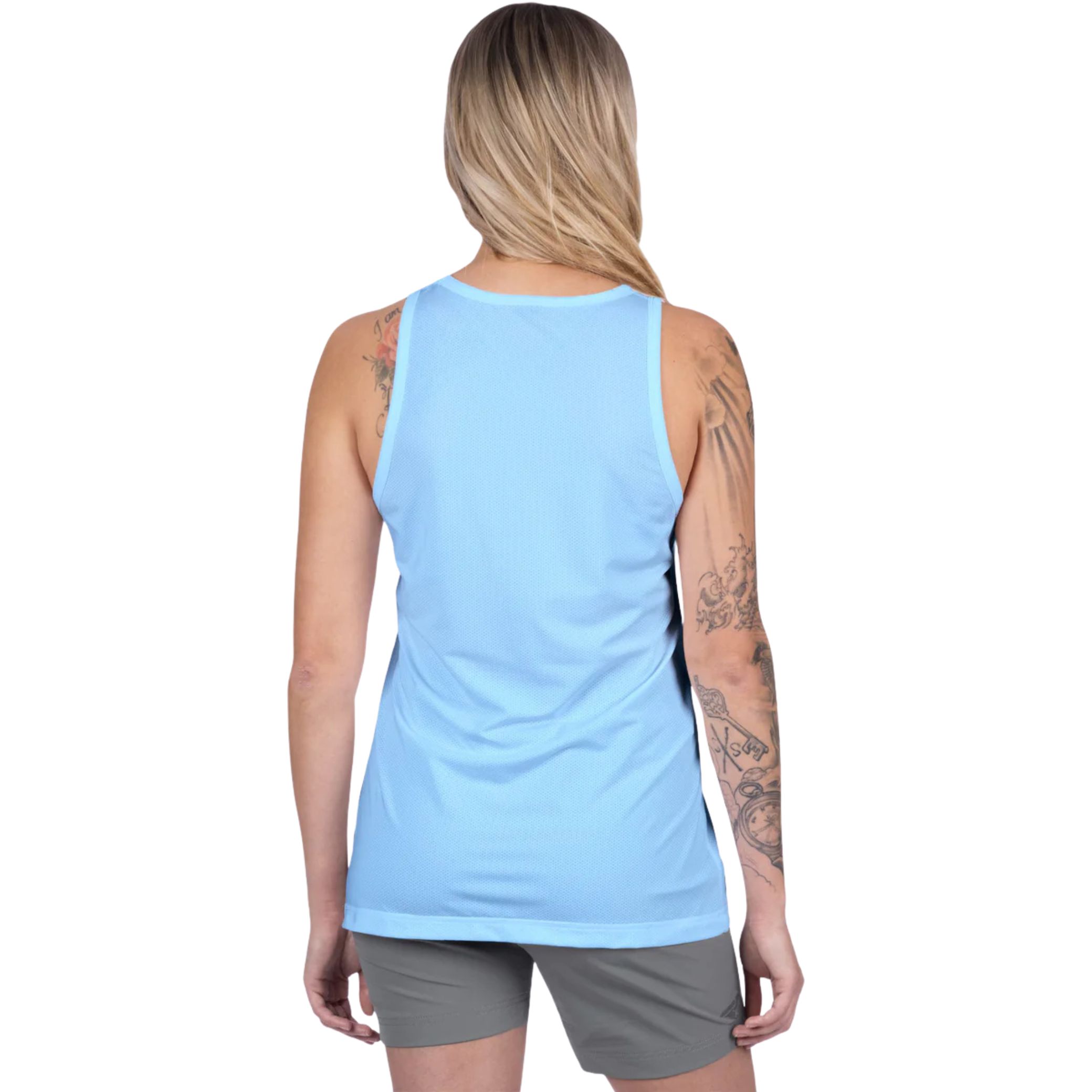FXR – CAMISOLE DERBY AIR UPF FEMME – MAUI BLUE – Image 2
