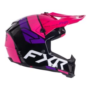 FXR – CASQUE CLUTCH COMP MX – NOIR/RAZZ